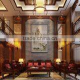 BISINI Latest Interior Wood Villa Design thumbnail-2