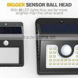 2017 New Design 30led High Brightness Led Solar Sensor Street Light With Motion thumbnail-1