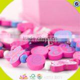 Wholesale Role Play Wooden Jewelry Box Toy Beautiful Pink Wooden Jewelry Box Toy Hot Kids Wooden Jewelry Box Toy W10D105 thumbnail-6