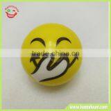 Titter Face Emoji PU Foam Stress and Bouncing Ball Toy thumbnail-1