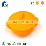 Customized Colorful FDA Food Grade Silicone Bowl With Lid thumbnail-4