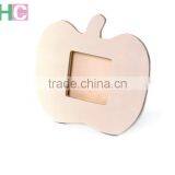 Custom Unfinished Wooden Photo Frame On Desk thumbnail-1