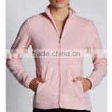 Plain Color Polar Fleece Fabric Warm Women Jacket thumbnail-2