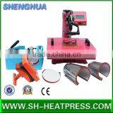 High Quality Best Selling 8 in 1 5 in 1 Combo Heat Press Machine for Tshirt Mug Cap Plate