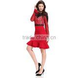 2017 Long Sleeve 1950s Dangri Cloth Woman Dress thumbnail-5