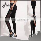 Sport Mesh Phone Pocket Leggings Work Out Running Yoga Pants Women Fitness Wear thumbnail-3