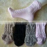 Cute pattern low cut girls cotton sock