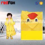 Custom Yellow Kids Rain Jacket thumbnail-1