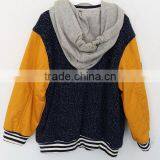 2016 Cool Boys Muti-color Embroidered Coat With Knitted Hat for Autumn thumbnail-2