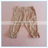 Factory Price Super Comfortable Cotton Fabric Children Girl's Leggings Stretch Colorful Pants Flower Printed Pants Trousers thumbnail-1