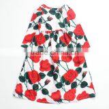 ShiJ Kids Clothes Rose Long Maxi Girls Dress thumbnail-2