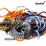 Several Lengths Available Custom Rope Laces - Muti-Color Nylon Rope Laces For Sneakers and Boots - All Size - Mass Production thumbnail-5