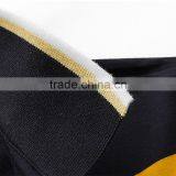 Colored Horizontal Stripes Men t Shirt Spandex & Cotton Men Short Sleeve Casual Shirt thumbnail-2