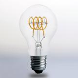 Triac Dimmable LED Soft Filament Bulb A60 4W Clear IC Drive 2200-6000K thumbnail-1