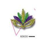 Sequin Mask, 21 x 17cm, Each in Polybag thumbnail-1