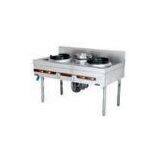 Stainless 250W Natural Gas Burner Cooking Range CS-9080 For Kitchen Equipments