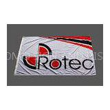 Fire Proof promotional flags for Quick Exhibition Booth / Shop Advertising