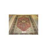 Good Quality Persian Hand Knotted Silk Carpet thumbnail-1