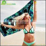Custom Printed Beach Towel 100% Cotton Beach Towel Logo thumbnail-6