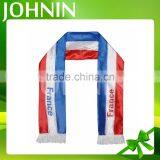 OEM Size Printing Your Logo Polyester Football Fan Scarf thumbnail-6