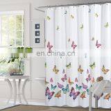 Butterflies Decoration Natural Botanic Parks Springtime Festive Season Multicolor Shower Curtain Set thumbnail-5