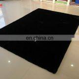 High Quality Luxurious Solid Rabbit Fur Rug With Suede Backing thumbnail-2