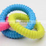 Thread Three-link Three-color Ring Chew Dog Toy Bite-resistant Dog Chew Toy Pet Tpr Toy thumbnail-4