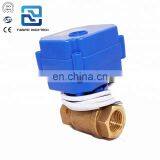 Dn8 Dn10 Electric Valve CWX-15N CR01 CR02 CR03 CR04 CR05 Brass Ss304 Upvc 220v Electric Water Valve thumbnail-1