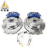 Aluminum Alloy AP Gt4 Brakes Disc Rotor 345mm 380mm Modified Car 4 Pot ap Racing 4 Piston Brake Caliper Repair Big Brake Kit thumbnail-6