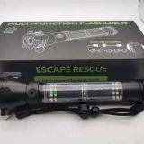 Multi-Functional Solar Flashlight Escape Rescure USB Micro +Charging Bank IP44 thumbnail-4