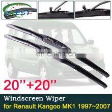 for Renault Kangoo MK1 1997~2007 1998 1999 2000 2001 2002 2003 2004 2005 2006 Front Windscreen Auto Car Wiper Blade Accessories thumbnail-1