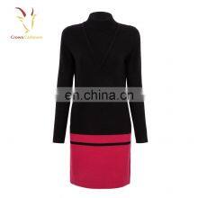 New Design Ladies Cashmere Dress for Winter Long Sweater thumbnail-4