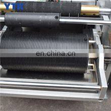 Hot Sell Semi Automatic Composite Paper Tube Honey Jar Beer Wine Bottle Sticker Cold Wet Glue Labeling Machine thumbnail-2