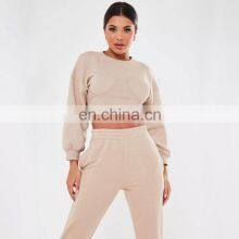 2021 European And American Cross-border Hot Style Sports Women Clothing Autumn And Winter New Thread Stitching Casual Suit thumbnail-1