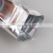 Custom Resealable Zip Lock Foil Aluminized Stand up Pouch With Bottom Gusset Plastic Packaging thumbnail-4