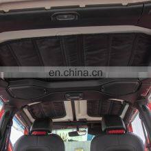 For Jeep JK for Wrangler 2018+ Lantsun J179 2door 4 Doors Black Car Roof Hardtop Heat Insulation Cotton Kit Adiabatic Cover thumbnail-5