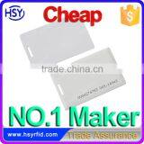 China Bank Card Size Clear ID Blank Plastic Pvc Cards Cheap Price