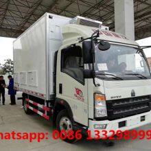 Good Price SINO TRUK HOWO 25,000 Poultry Day Old Chicks Transported Vehicle for Hatcheries thumbnail-2