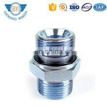 Metric 24 Degrees Cone Hydraulic Seat Male Threaded Straight Hydraulic Pipe Fitting With O Ring thumbnail-2