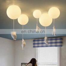 Creative Полярный Медведь Потолочный Ламп Hotel Детская Спаляня Детский Сад Современный Картонный Медведь LED Потолочный Освещение
