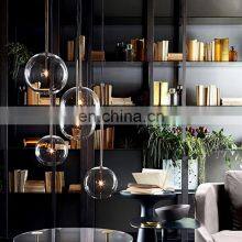 Europe Creative Glass Pendant Light Bubbles Ceiling Hanging Lamp For Study Living Room Restaurant Modern Decor LED Chandelier thumbnail-5