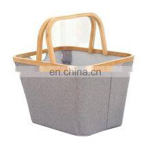 Toys Chest Foldable Storage Bins Box and Organizer Kids Dirty Clothes Bamboo Laundry Basket Home Storage & Organization thumbnail-4