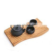 Hot Sale Handmade Wooden Wave Ripple Tray Decorative Vanity Table Board Dining Room Centerpiece Decor Vietnam Supplier thumbnail-3