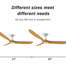 Variable Frequency Ceiling Fan Light（Wechat:13510231336） thumbnail-3