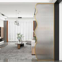 Modern Minimalist Decorative Living Room Divider Art Glass Partition Screen Indoor Partition thumbnail-4