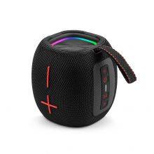 10w Home Party Karaoke Speaker Mini Colorful Led Light Surround Deep Bass Music Player Fabric BT Wireleses RGB Speaker thumbnail-4