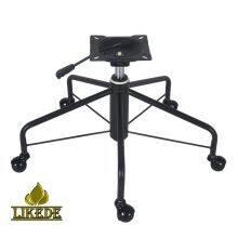 5-Leg Black Steel Swivel Chair Base for Office Furniture Legs