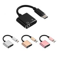 China Wholesaler Usb C to Jack 3.5 Type C Cable Adapter Mix Usb Type C 3.5mm Earphone Converter for Mobile Phone thumbnail-4