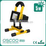 2014 Hot Now, Rechargeable Flood Light 5W so Convenient Led Floodlight Emergency Lamp From OSCAR LED thumbnail-5