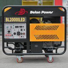 15KW Dual Power Open Frame Gasoline Generator 230/400V 50/60HZ AVR Pure Copper thumbnail-1